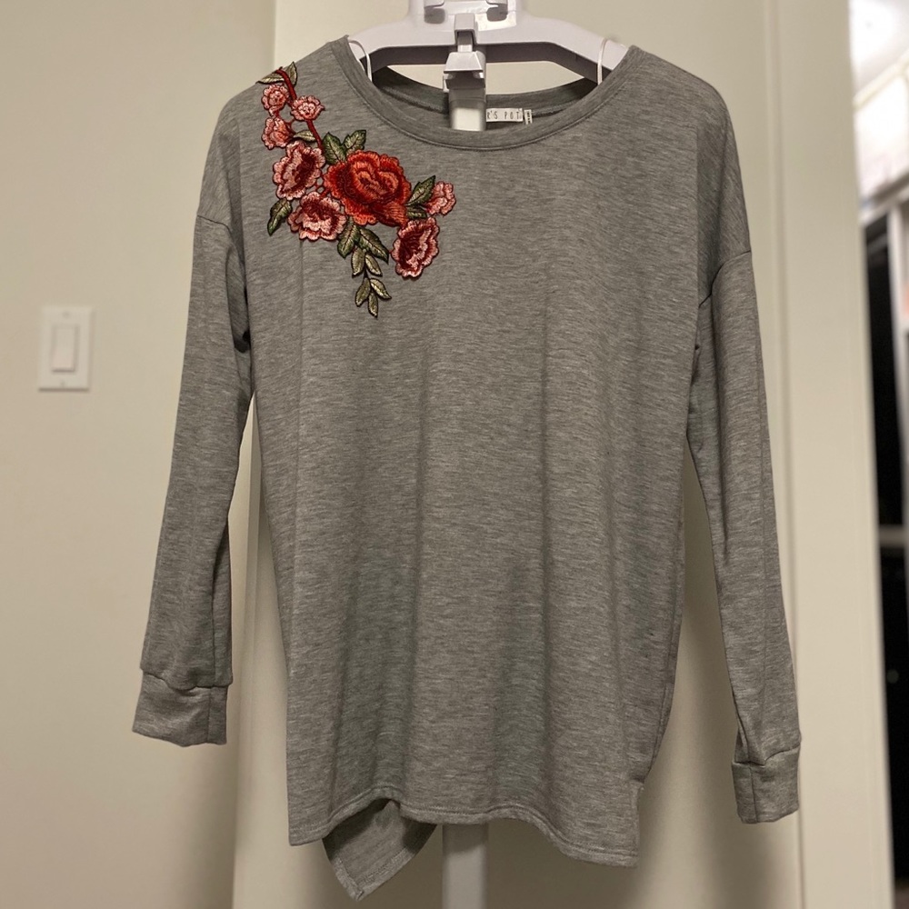 Floral Sweater
